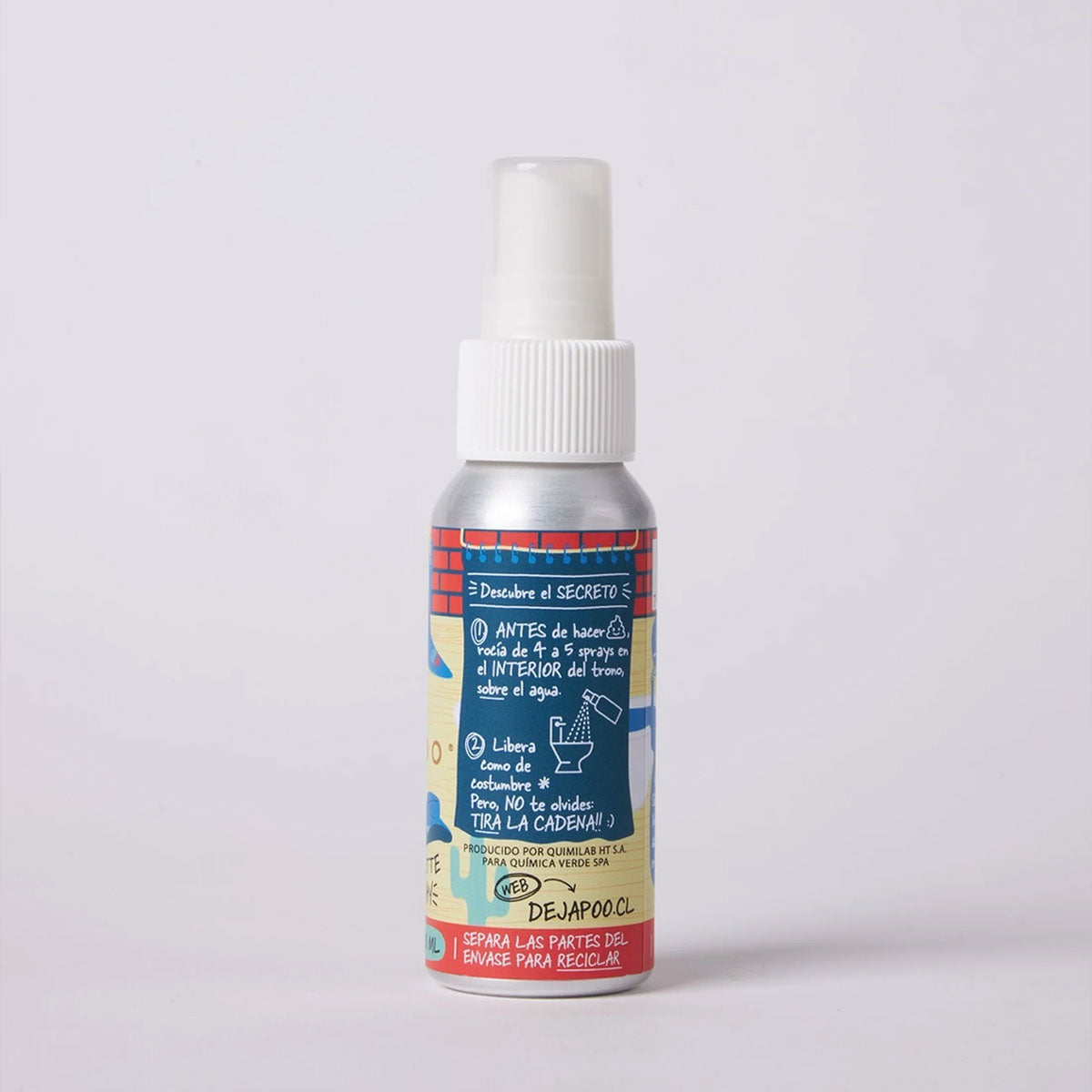 Spray para baño aroma Spicy 70 ml Dejapoo | Neutraliza y elimina olores con un toque cálido y especiado