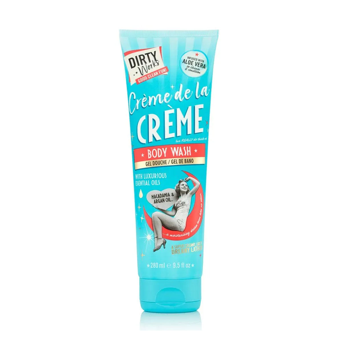 Gel de baño Crème de la Crème Wash Dirty Works 280 ml