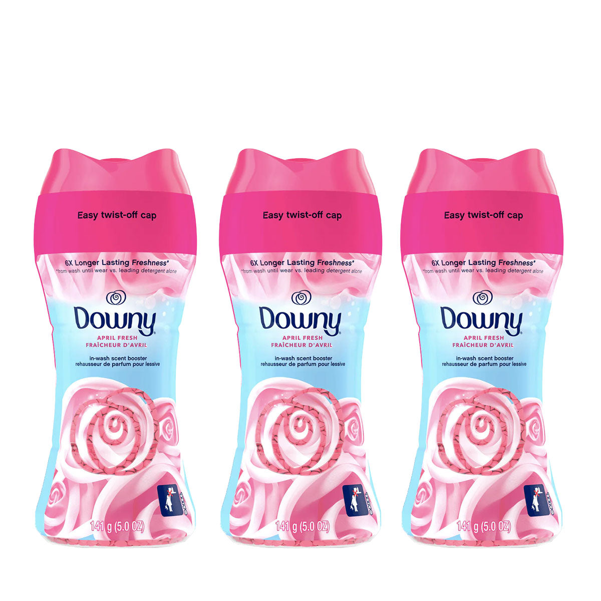 Pack Perlas aromatizantes para ropa Downy 141 gr Aroma April Fresh, 3x $14.990