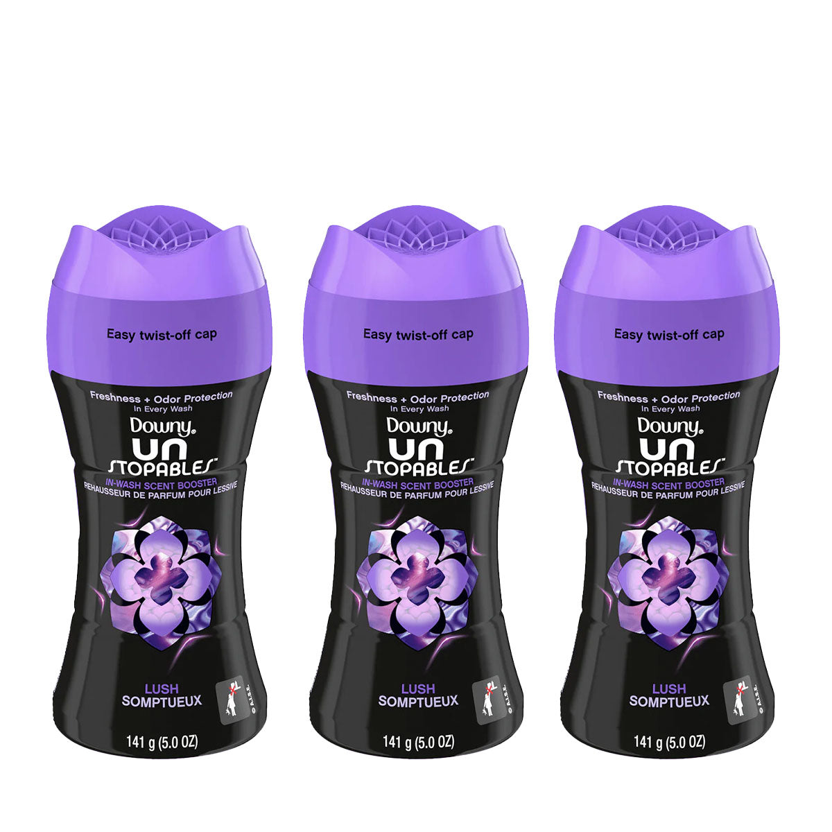 Pack Perlas aromatizantes para ropa Downy 141 gr Aroma Lush, 3x $14.990