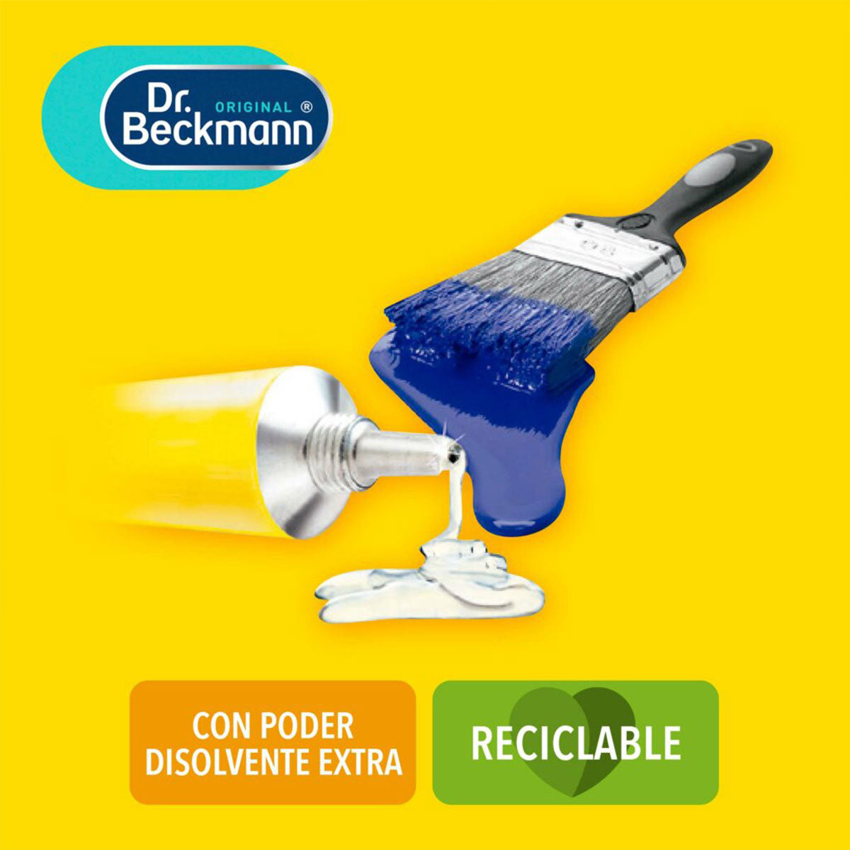 Quitamanchas El Mago Pegamento y Pintura 50 ml Dr. Beckmann. Producto Alemán Sustentable