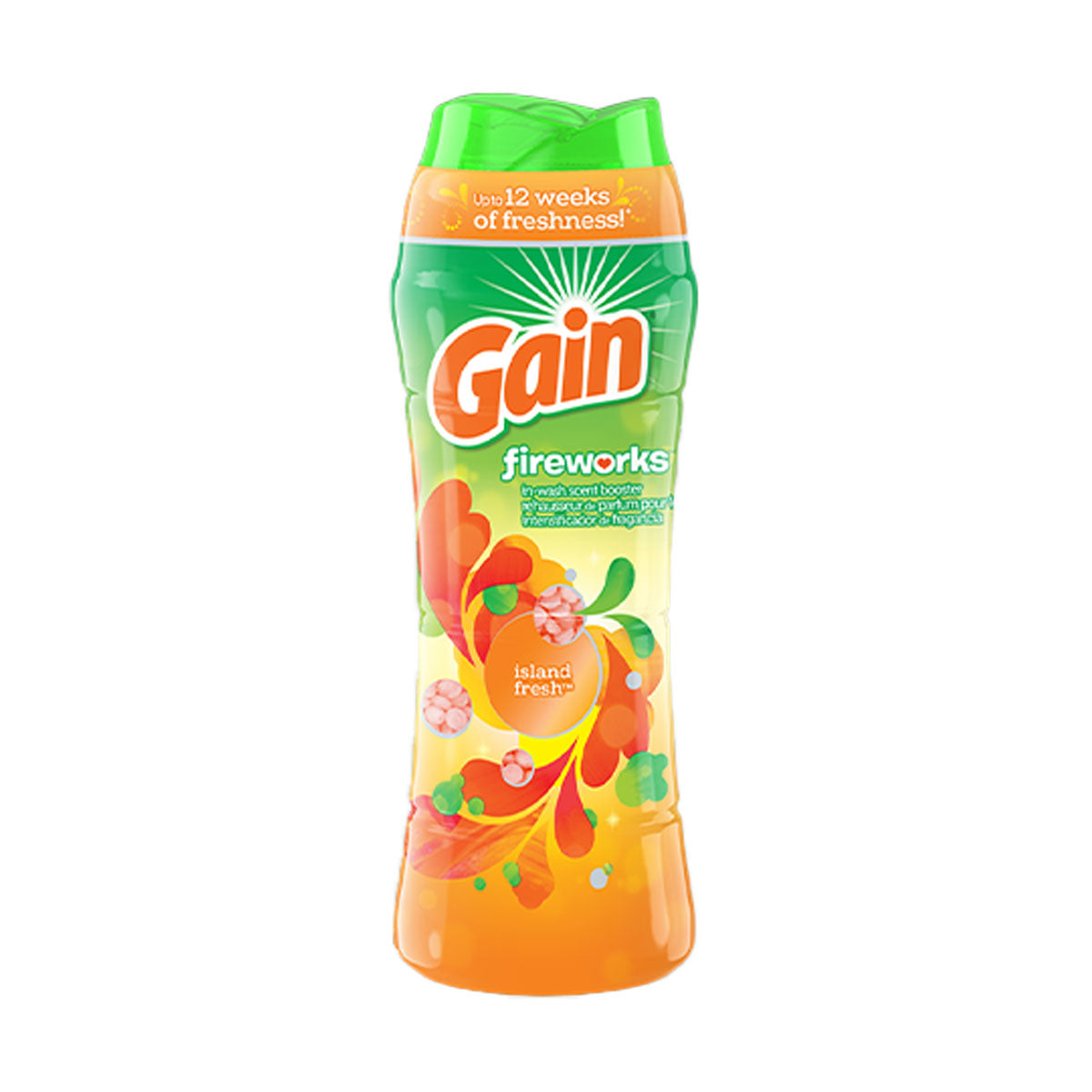 Perlas aromatizantes para ropa Gain Fireworks Aroma Island Fresh 345 gr