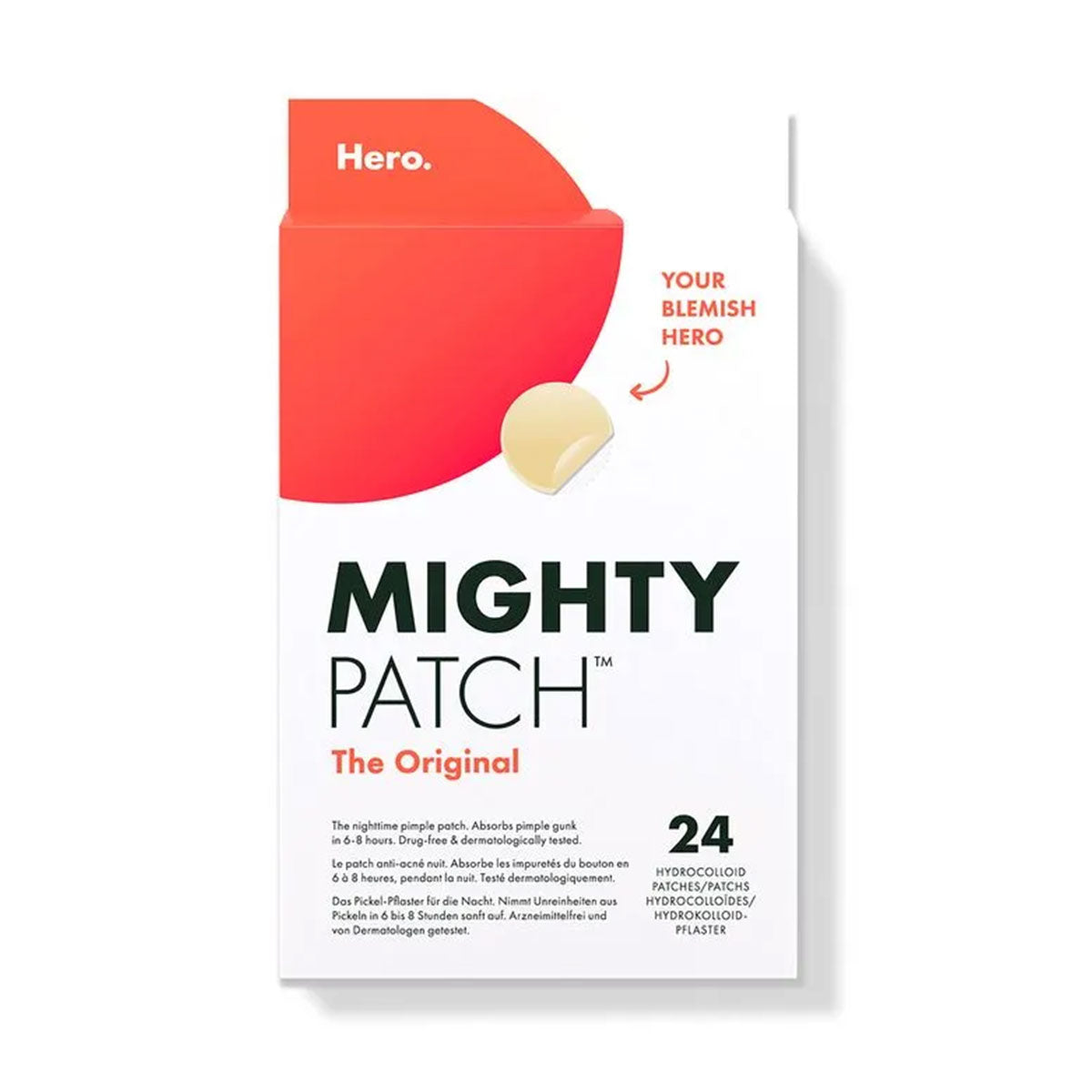 Parche Antiacné Mighty Patch™ Original Hero (24 unidades)