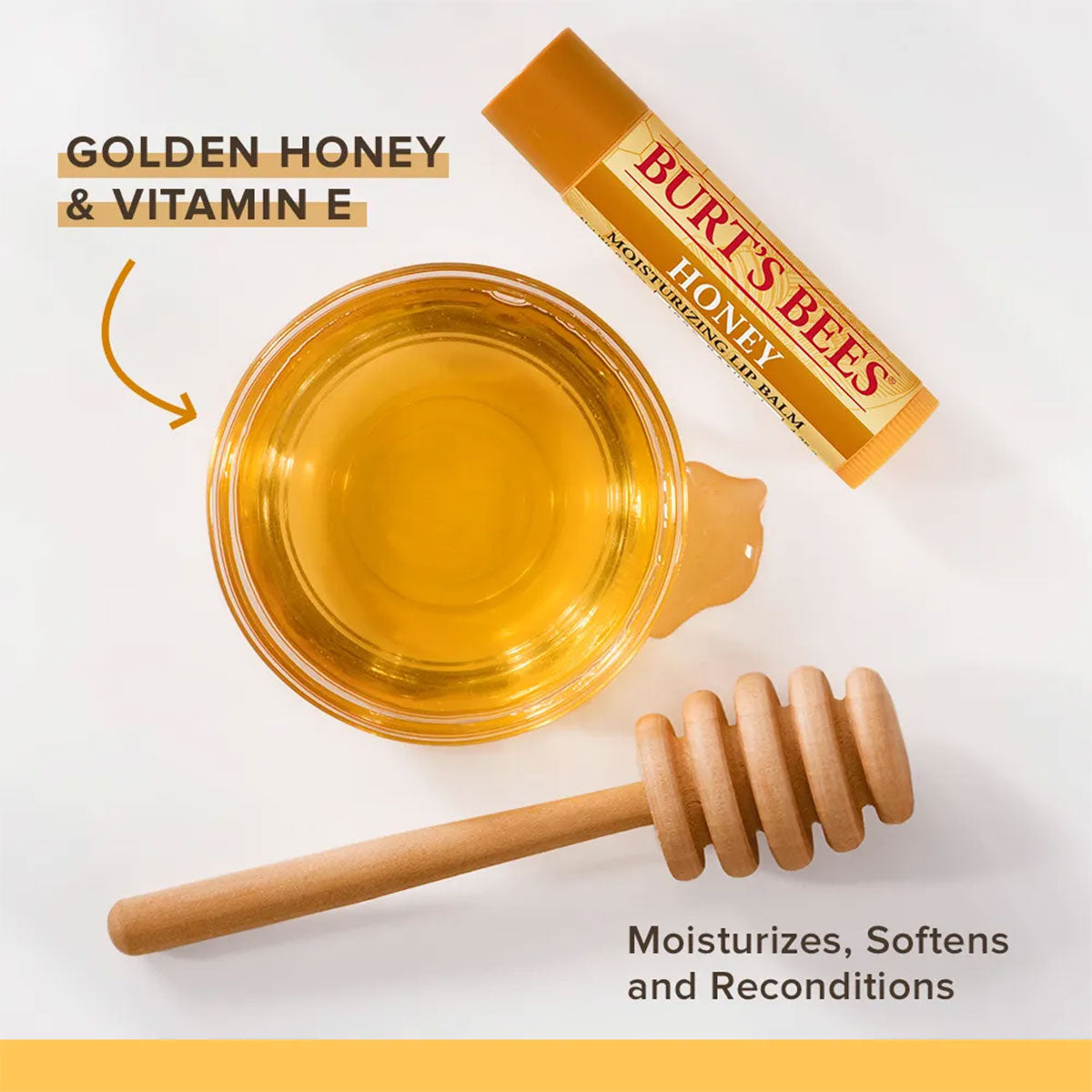 Bálsamo labial Blister Honey Burt’s Bees 4 gr - 🐝🍃 producto 100% natural