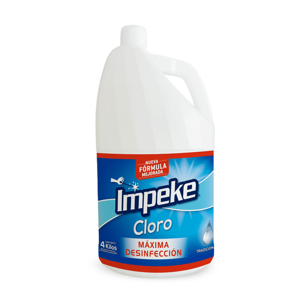 Cloro Concentrado Tradicional Impeke 4 lts