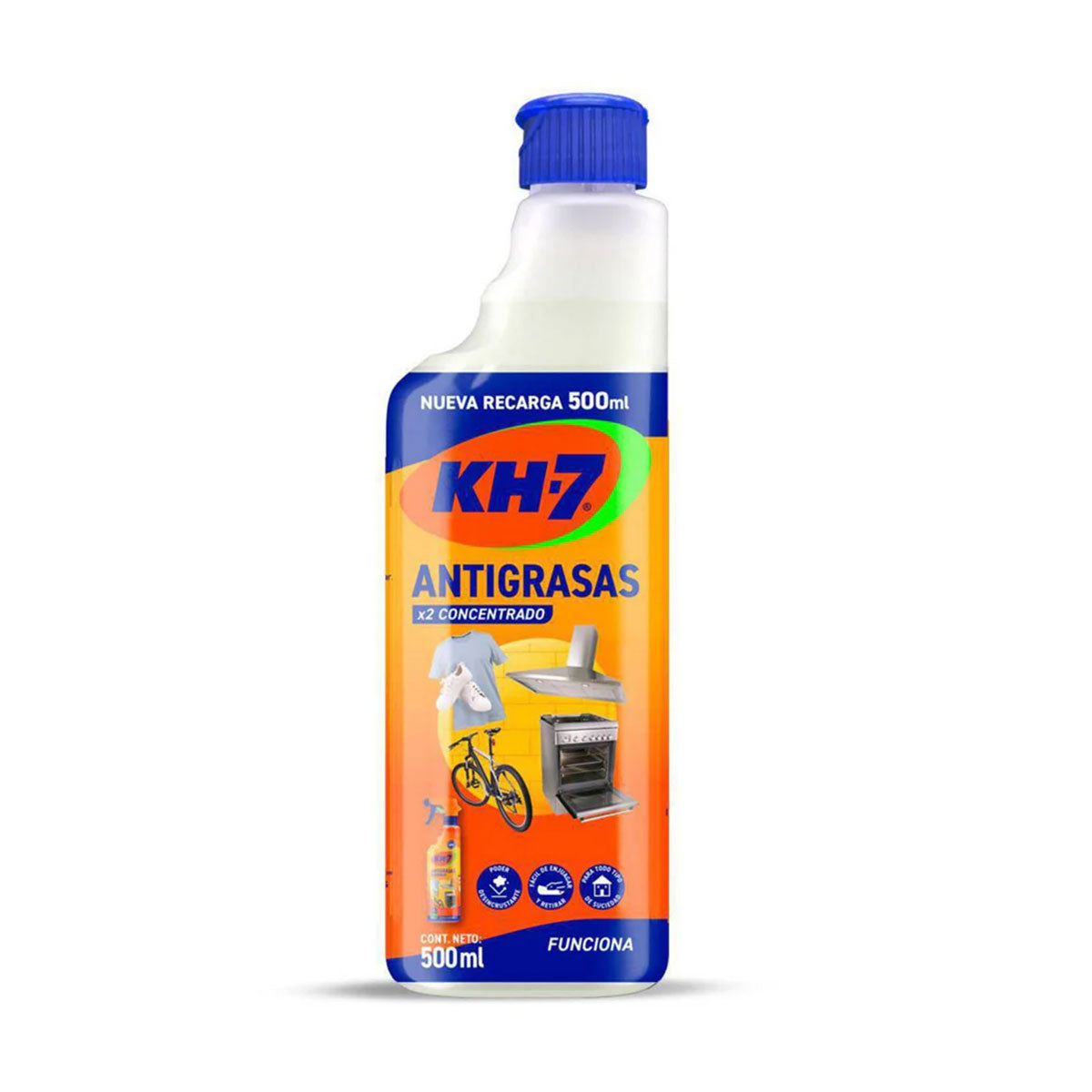 Antigrasas concentrado KH-7 Recarga 500 ml