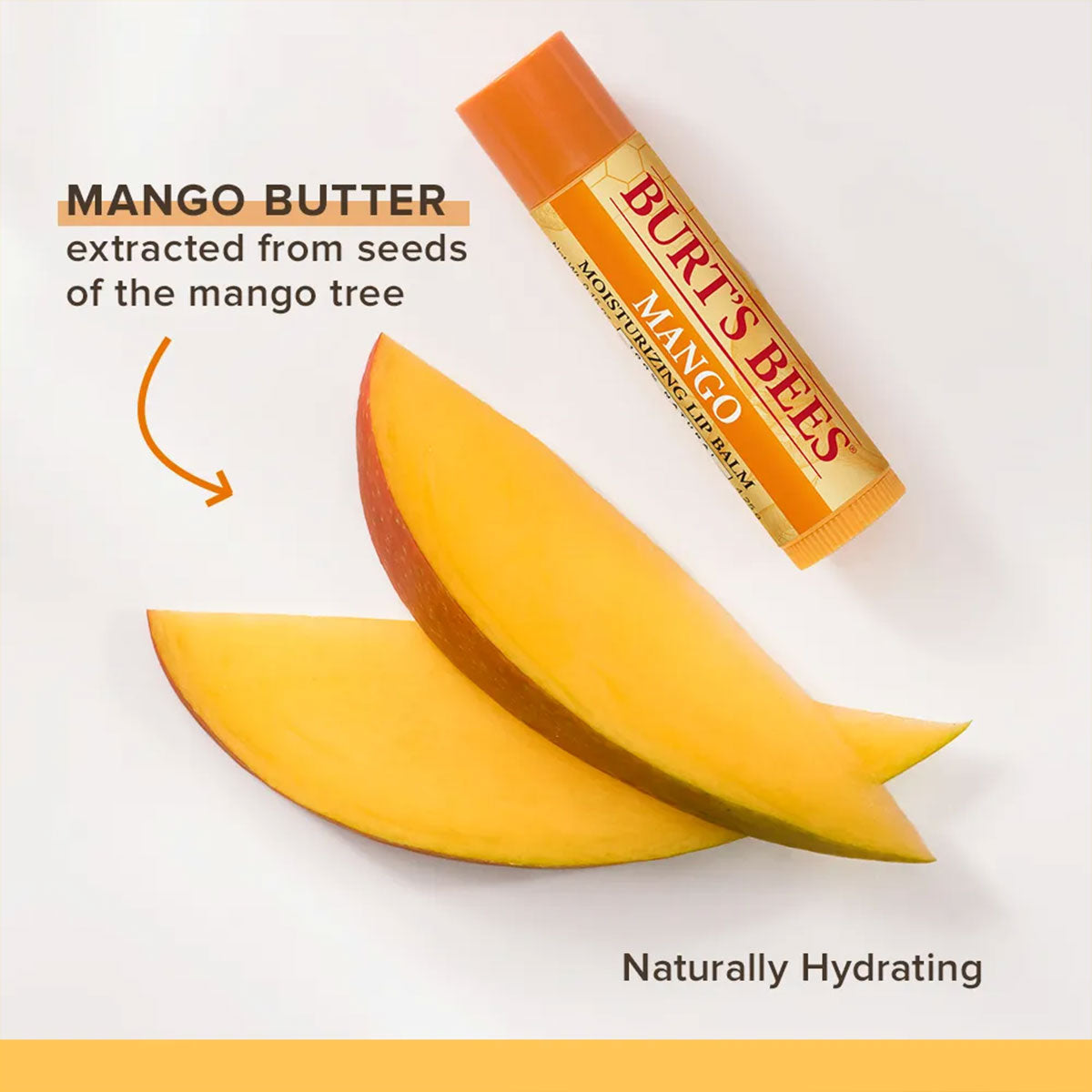 Bálsamo labial Blister Mango Burt’s Bees 4 gr - 🐝🍃 producto 100% natural