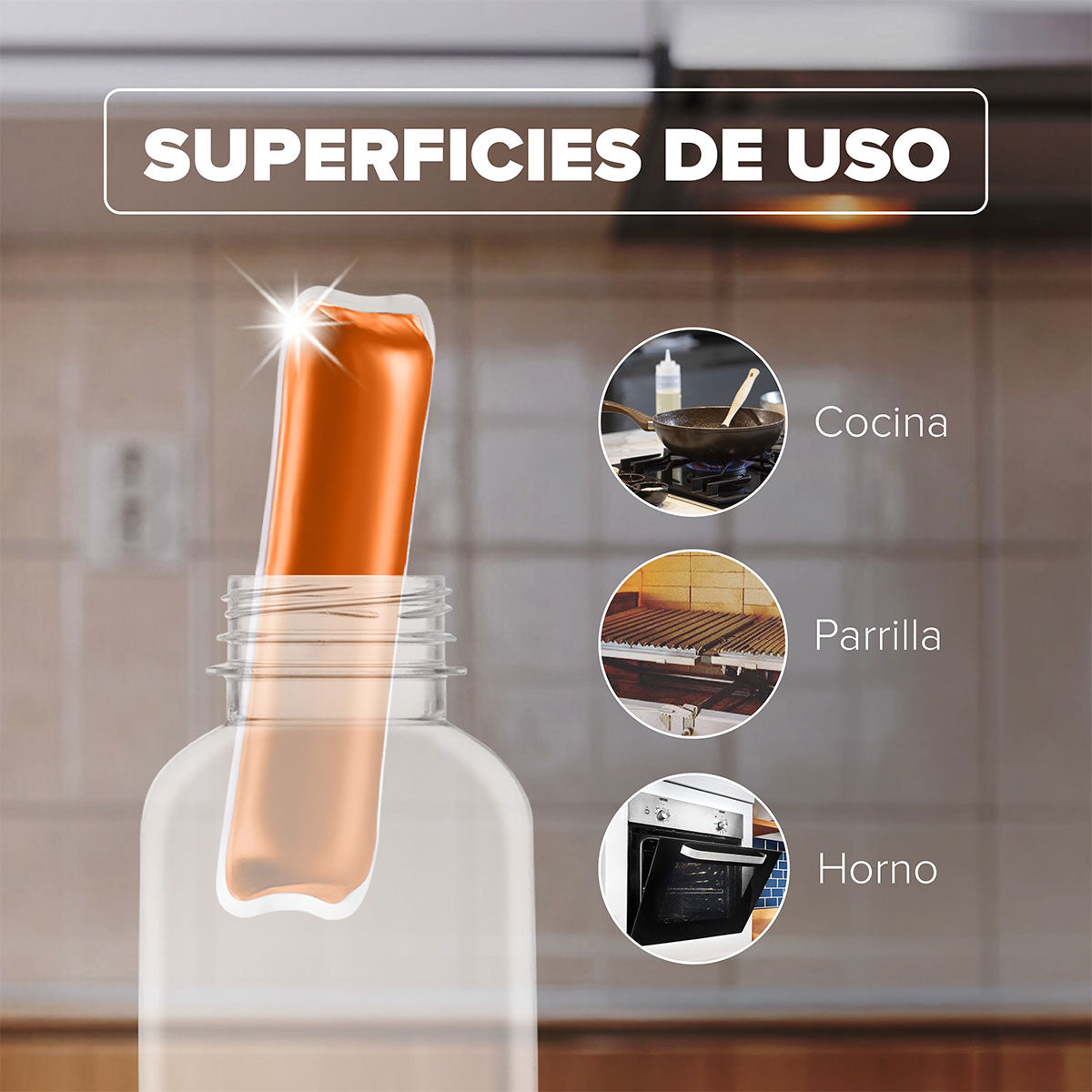 Recarga Antigrasas aroma cítrico 30 ml diluible rinde hasta 750 ml Nanolife. 🇨🇱🍃 Producto Chileno Sustentable