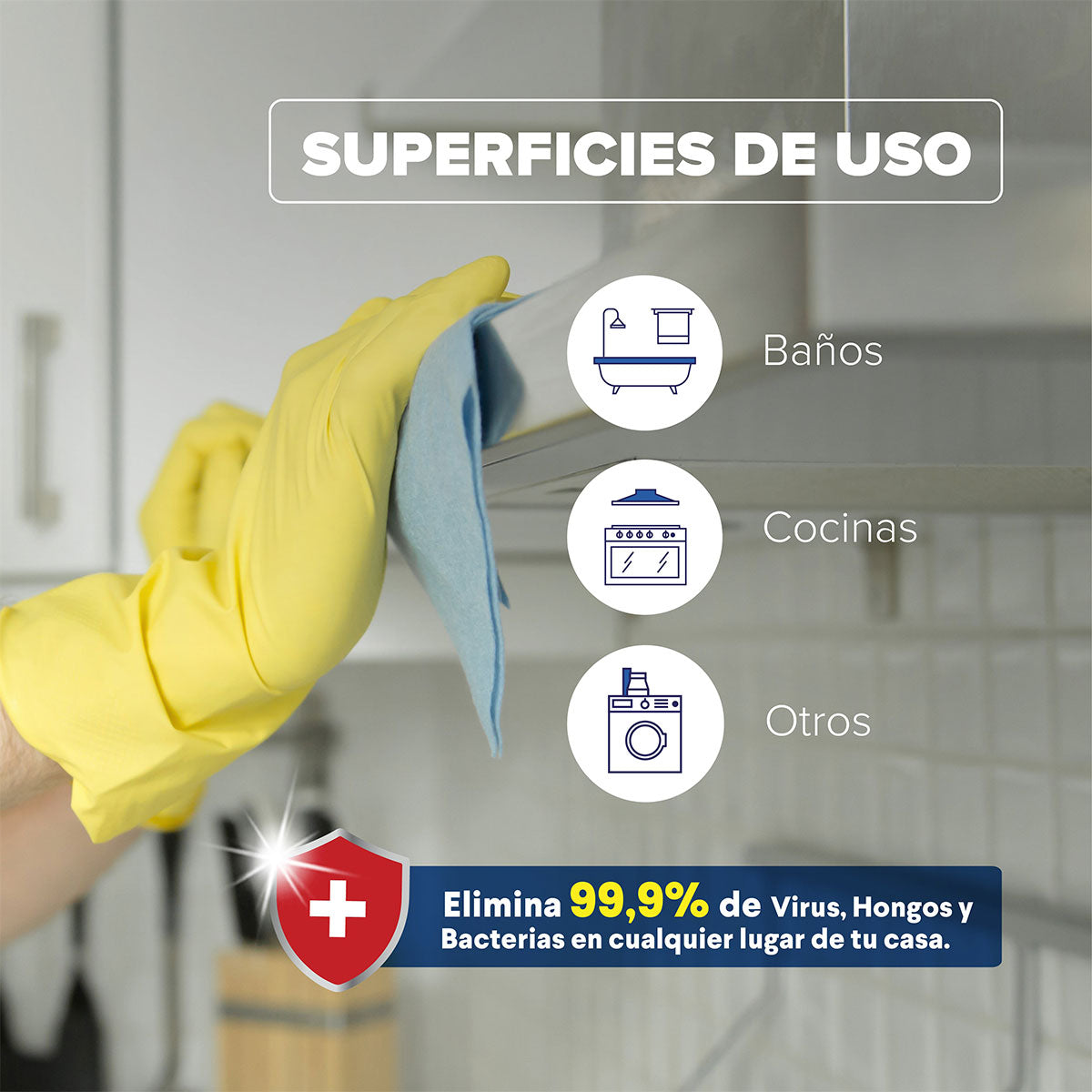 Recarga Limpiador multiusos desinfectante aroma cítrico 30 ml diluible rinde hasta 750 ml Nanolife. 🇨🇱🍃 Producto Chileno Sustentable