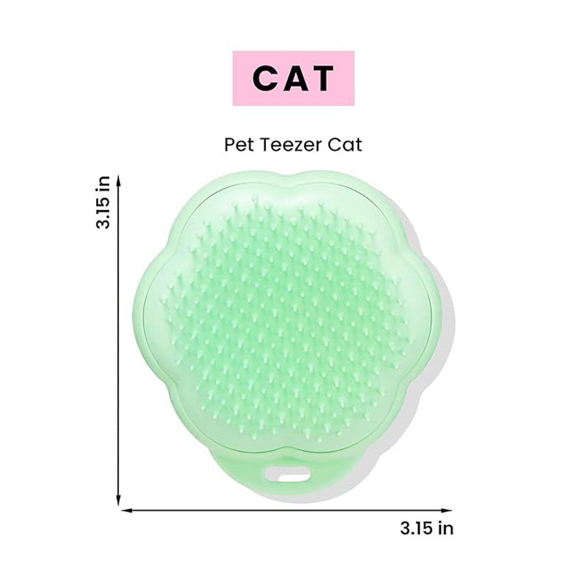 Cepillo de aseo para Gatos Pet Teezer Cat Grooming Brush Short-Medium Fur (1 unidad)