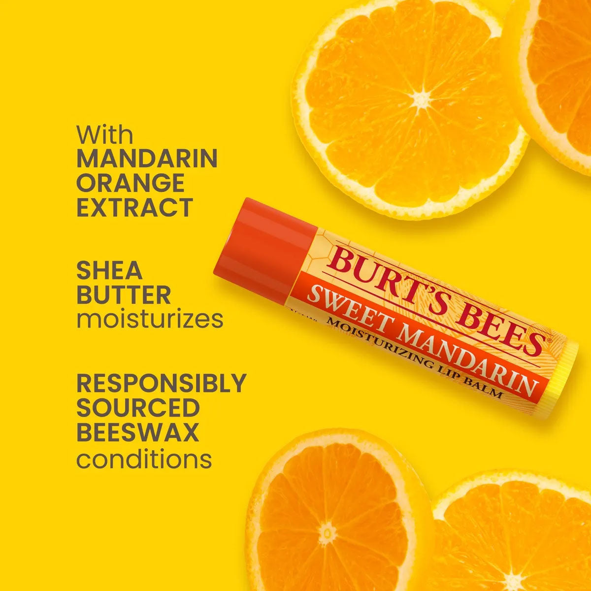 Pack 4x Bálsamo labial Blister Freshly Picked Burt’s Bees 4 gr - 🐝🍃 producto 100% natural