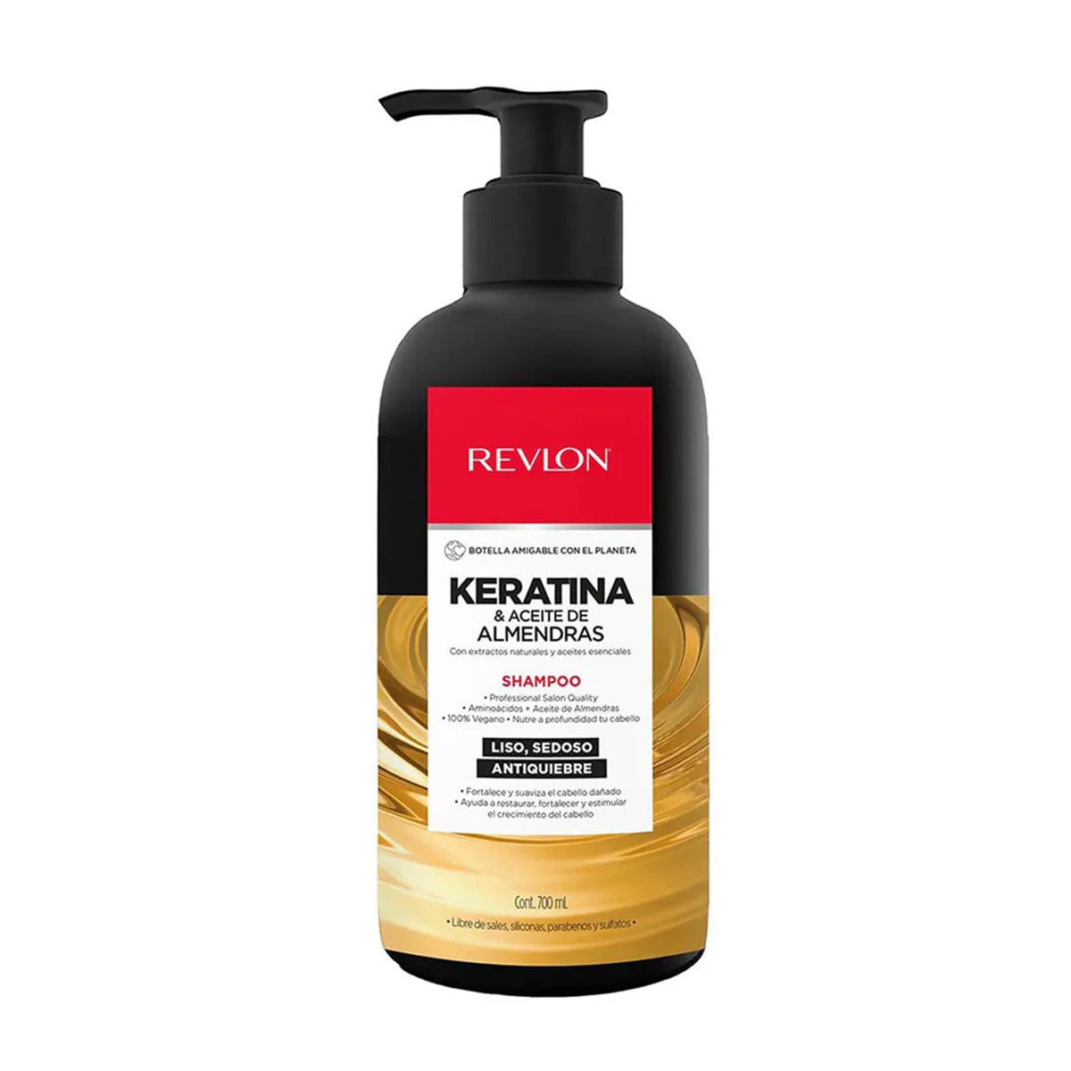 Shampoo Keratina y Aceite de Almendras Revlon 700 ml