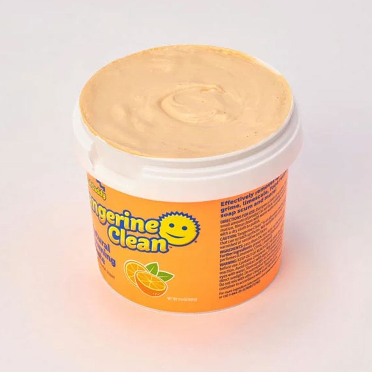 Tangerine Clean Scrub Daddy, Pasta limpiadora multiusos 500 gr, para todo tipo de suciedades difíciles