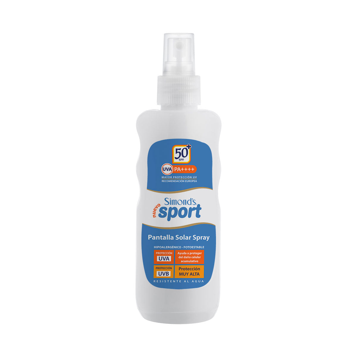 Bloqueador / Pantalla Solar en Spray Spf 50+ Sport Simonds 190 ml