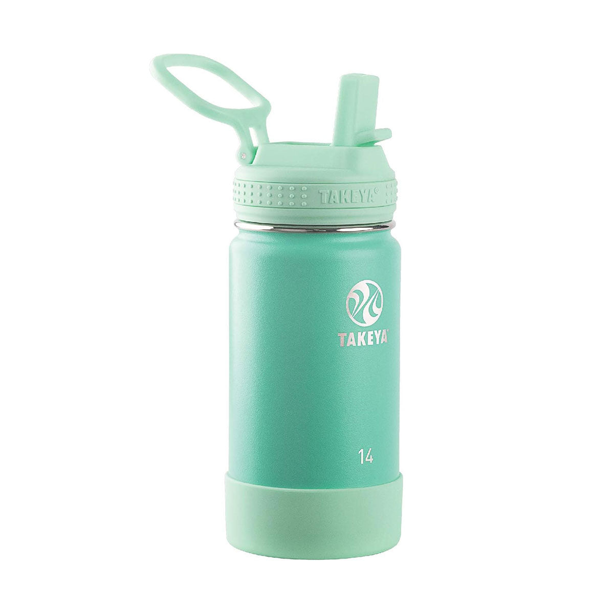 Botella térmica con bombilla Takeya Kids Seafoam 414 ml
