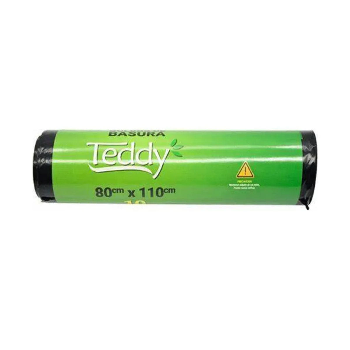 Bolsas de basura Teddy tamaños Extra Grande, Carga Pesada, Mediano o Pequeña (rollos de 10 unidades)