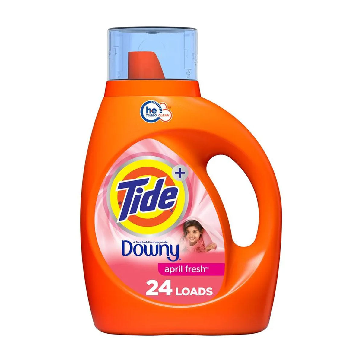 Detergente líquido concentrado para ropa Tide Plus con un toque de Downy April Fresh 1 litro (24 cargas)