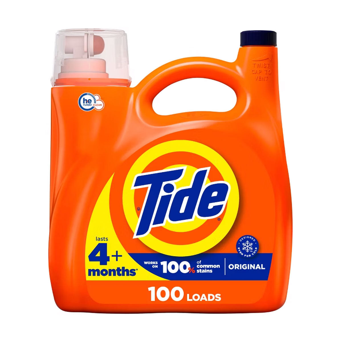 Detergente líquido concentrado para ropa Tide Original Scent 3,90 litros (100 cargas)