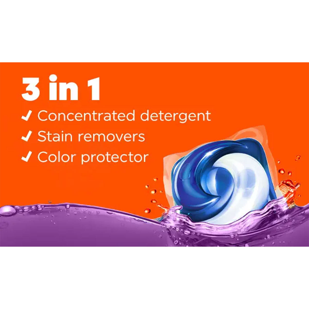 Detergente para ropa en cápsulas Tide PODS 3 en 1 aroma Spring Meadow (76 unidades)