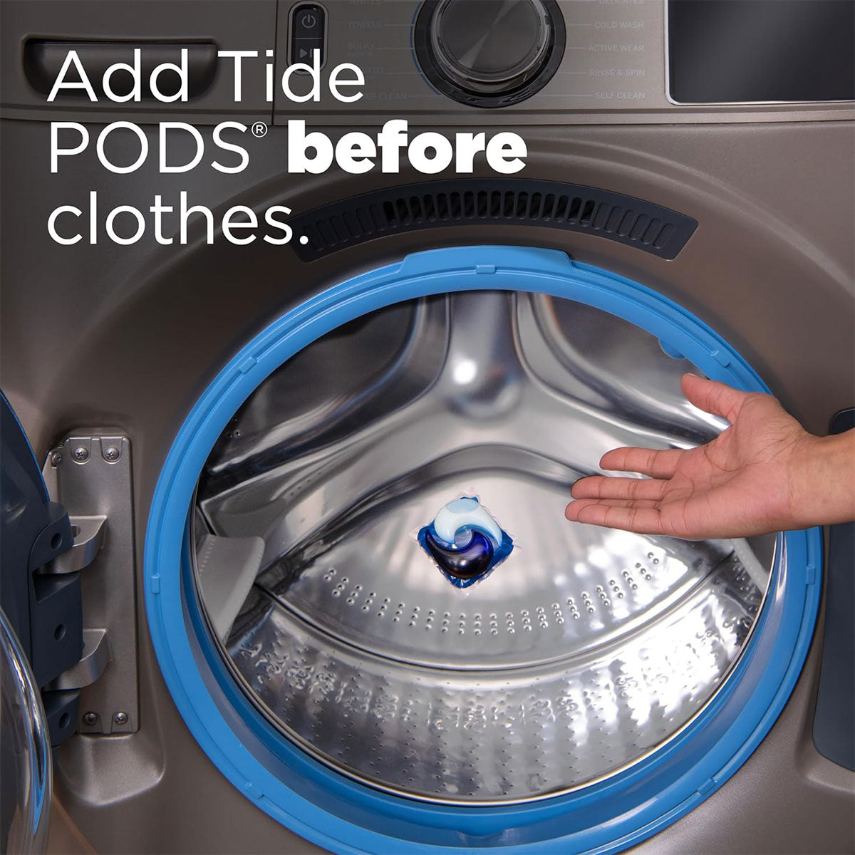 Detergente para ropa en Cápsulas de Doble Tamaño Tide Ultra Oxi Power Pods with Odor Defense (18 unidades)