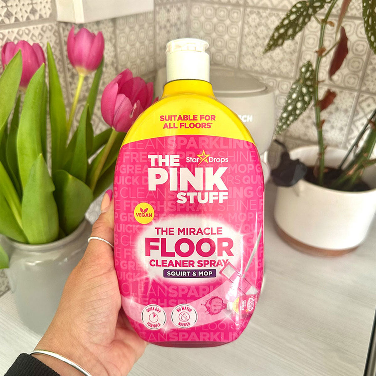 El Limpiador Milagroso Directo al Piso 750 ml The Pink Stuff - 🌱 🇬🇧 Producto Vegano del Reino Unido