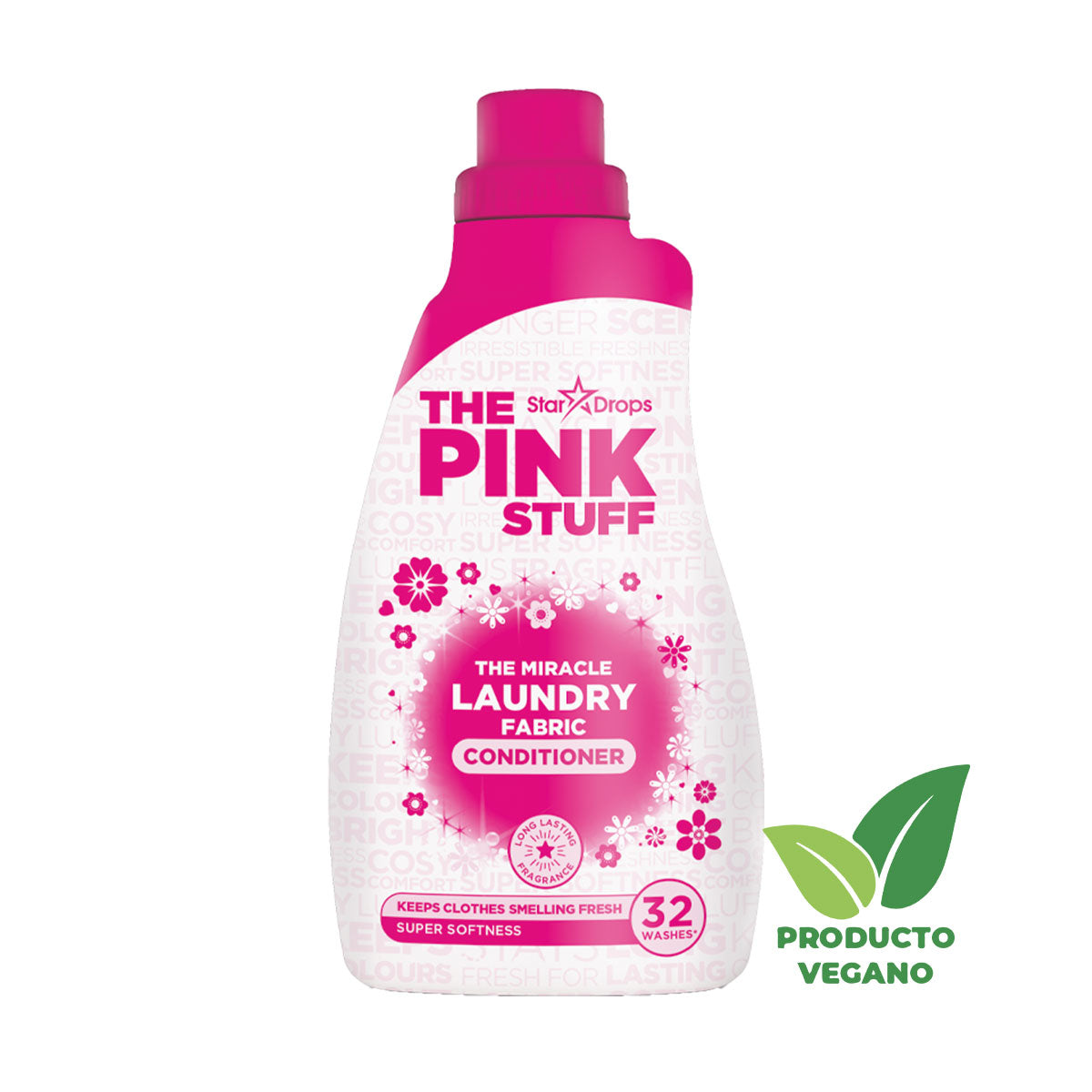 El Suavizante Milagroso de Ropa 960 ml The Pink Stuff - 🌱 🇬🇧 Producto Vegano del Reino Unido