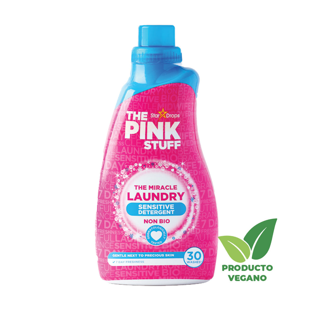 Detergente Líquido Hipoalergénico Concentrado 960 ml The Pink Stuff - 🌱 🇬🇧 Producto Vegano del Reino Unido