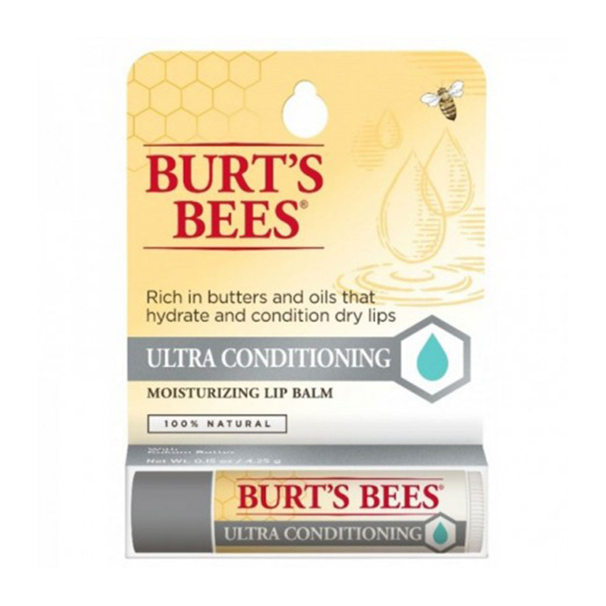 Bálsamo labial Blister Ultra Acondicionador Burt’s Bees 4 gr - 🐝🍃 producto 100% natural