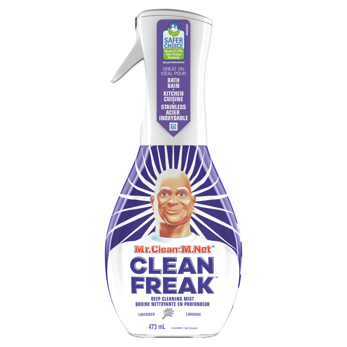 Limpiador en spray multisuperficies Clean Freak de Mr. Clean con aroma a Lavanda 473 ml