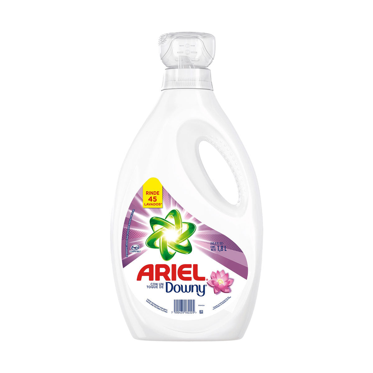 Detergente líquido Ariel con un Toque de Downy 1,8 lts