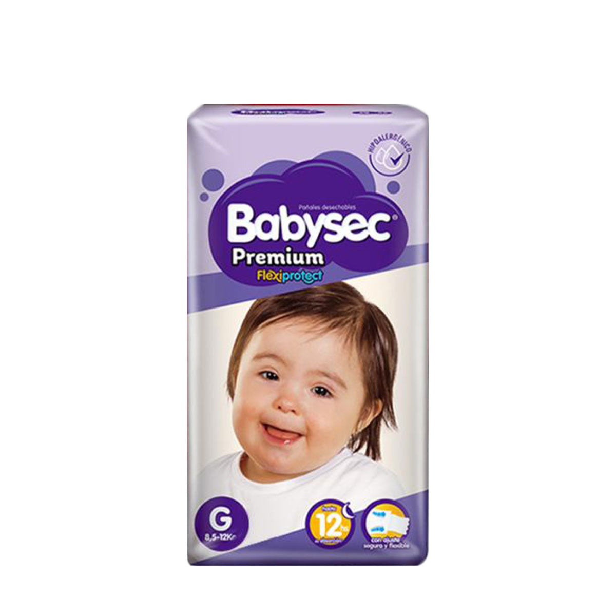 Pañales Babysec Premium G (144 unidades)