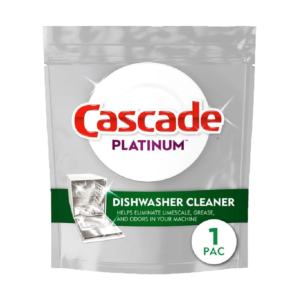 Limpiador de Lavavajillas Cascade Platinum (1 paquete)