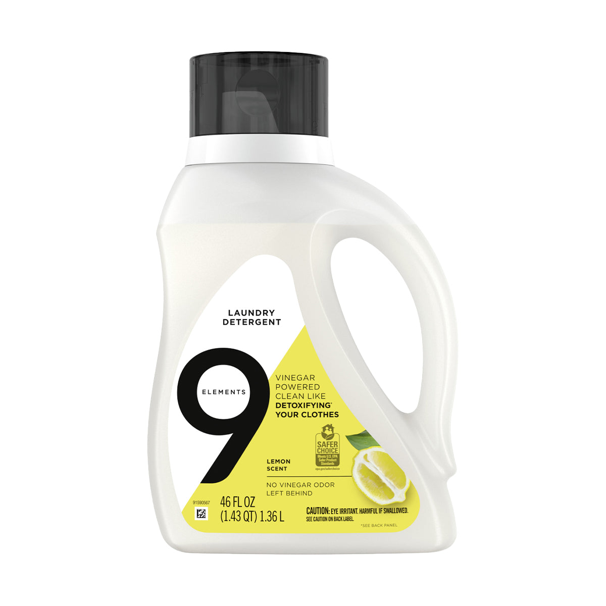 Detergente para ropa aroma Limón 9 Elements 1.36 lts