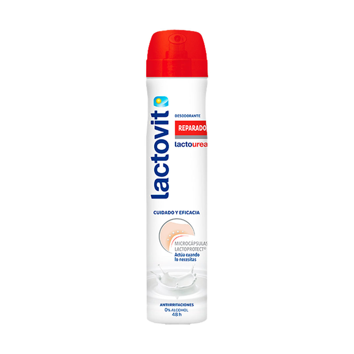 Desodorante spray anti irritaciones 48 hr Lactourea Lactovit 200 ml