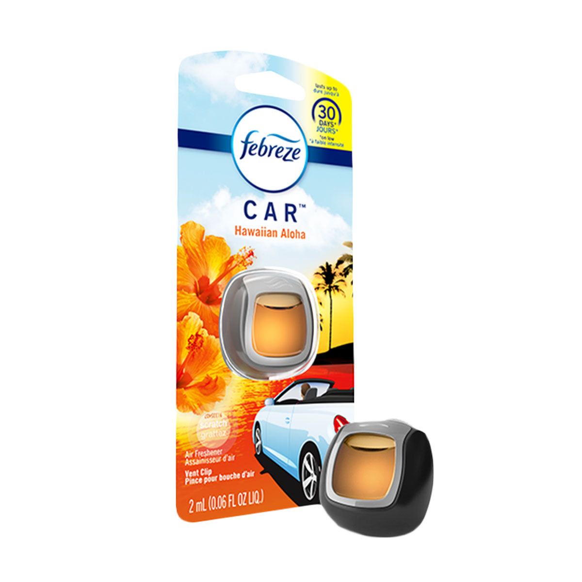 Desodorantes de auto Febreze Car, Variedades
