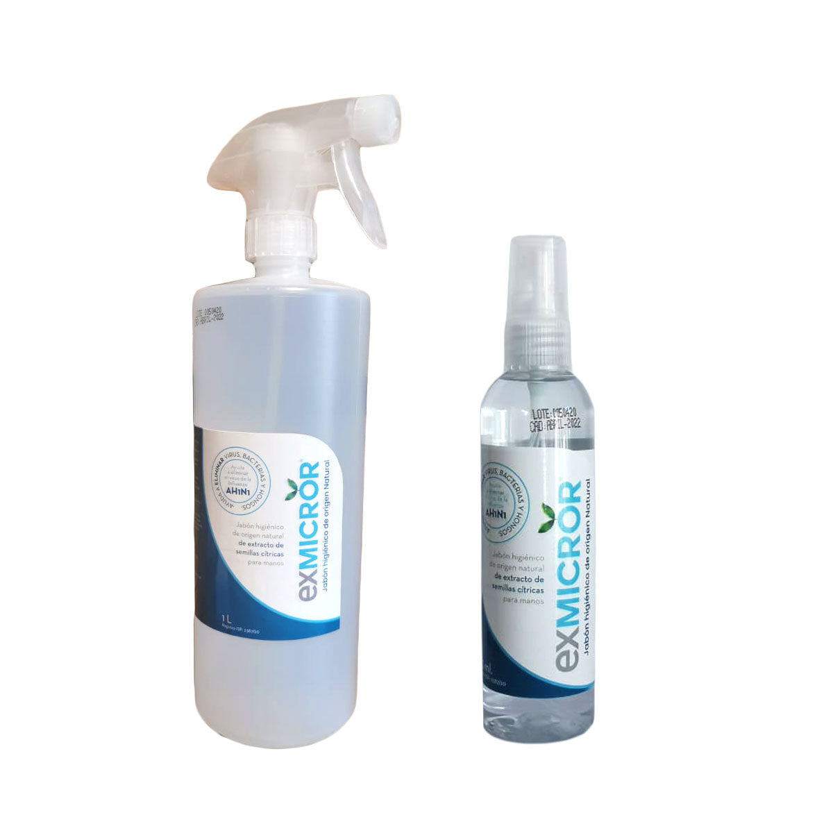 Jabón higiénico natural anti virus, hongos y bacterias Certificado