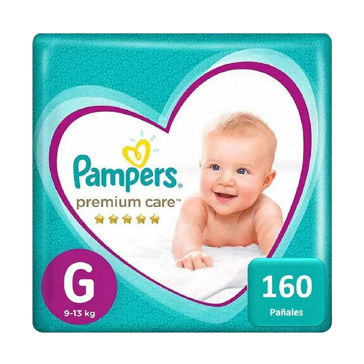 Pañales Pampers Premium Care G (160 unidades)