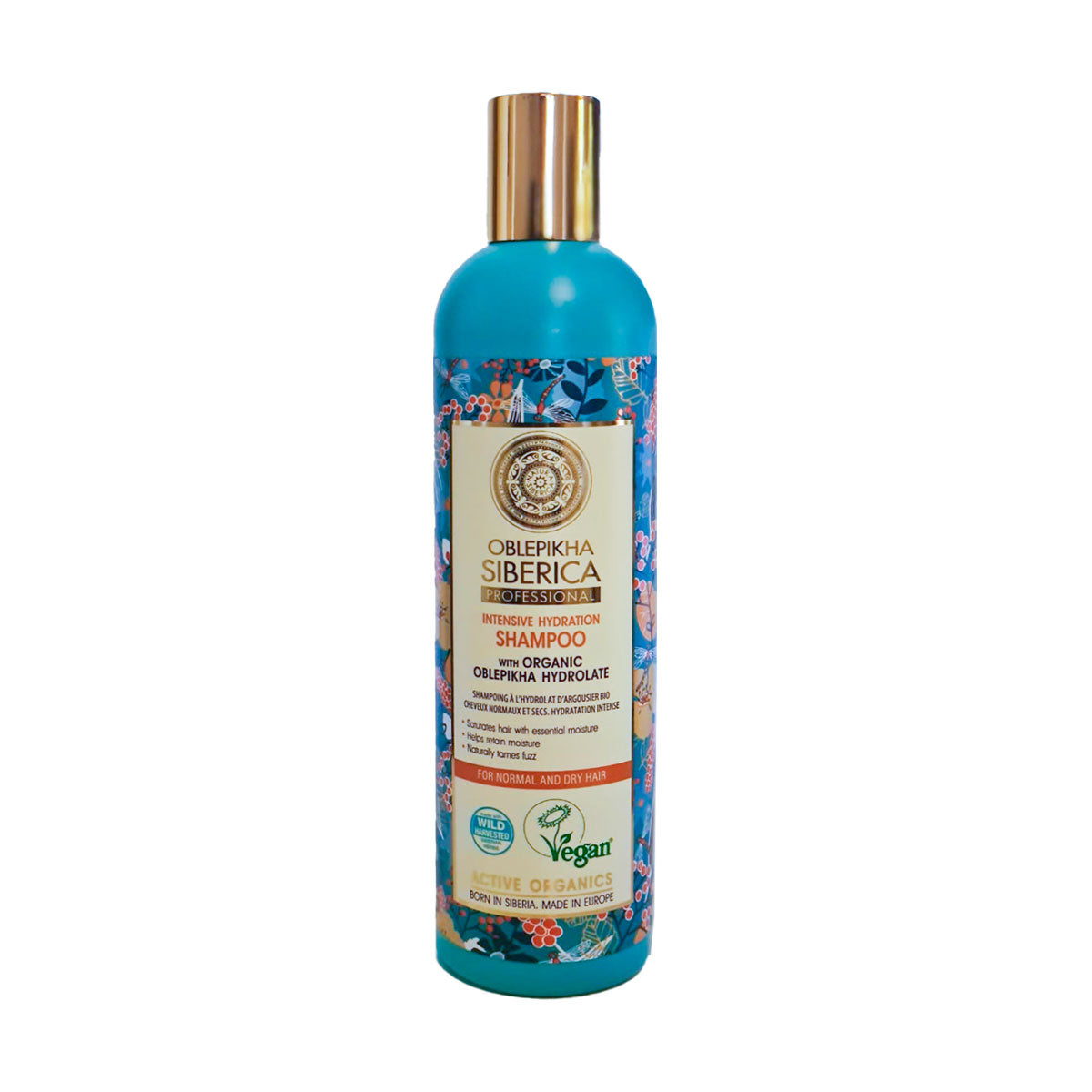 Shampoo cabello Normal y Seco Espino Amarillo Oblepikha Natura Siberica 400 ml 🍃 Producto Ecológico
