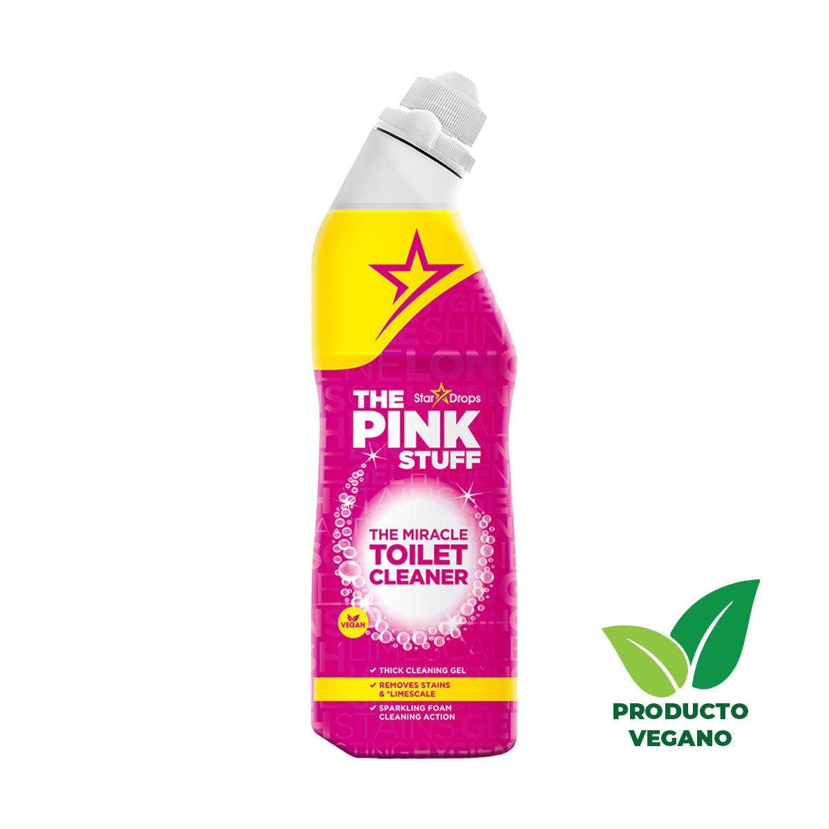 El Limpiador de Inodoros Antisarro Milagroso 750 ml The Pink Stuff - 🌱 🇬🇧 Producto Vegano del Reino Unido