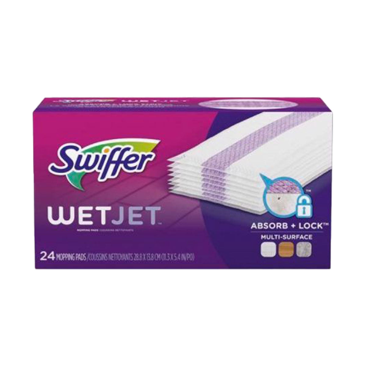 Recargas Mopa Kit de Limpieza WetJet™ 24 Paños | Swiffer